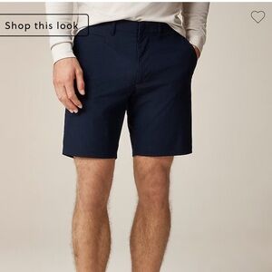 NWT J.Crew 9" tech short in navy